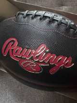 Rawlings PT-6 Precision Grip Full Size Football Black & Red - Image 5