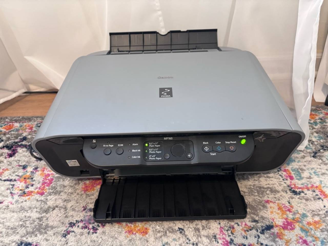 Canon PIXMA MP160 All-in-One Photo Printer Gray