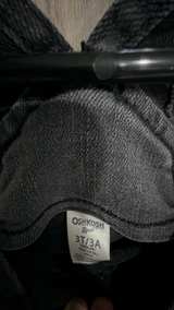 Osh Kosh Girls Black Denim Overall Pinafore Dress size 3T - Image 4