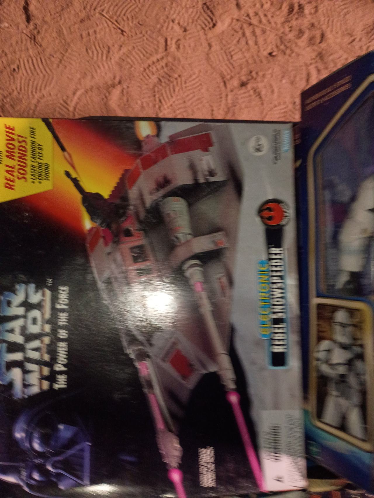Star Wars Power of the Force Electronic Rebel Snowspeeder