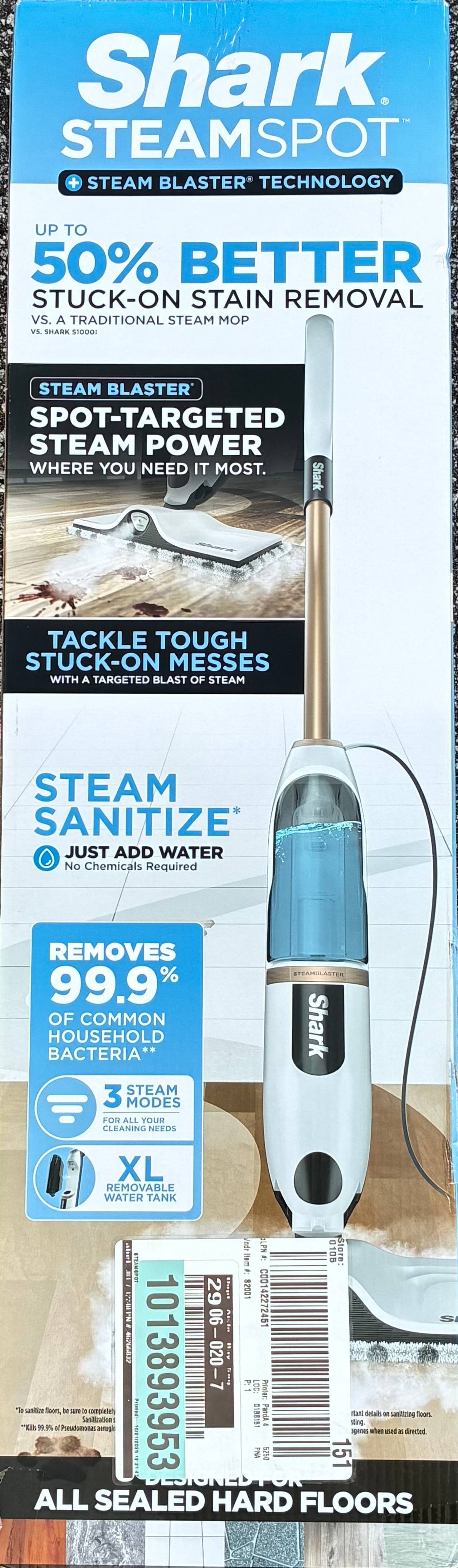 Shark SteamSpot Steam Mop with Steam Blaster S1200