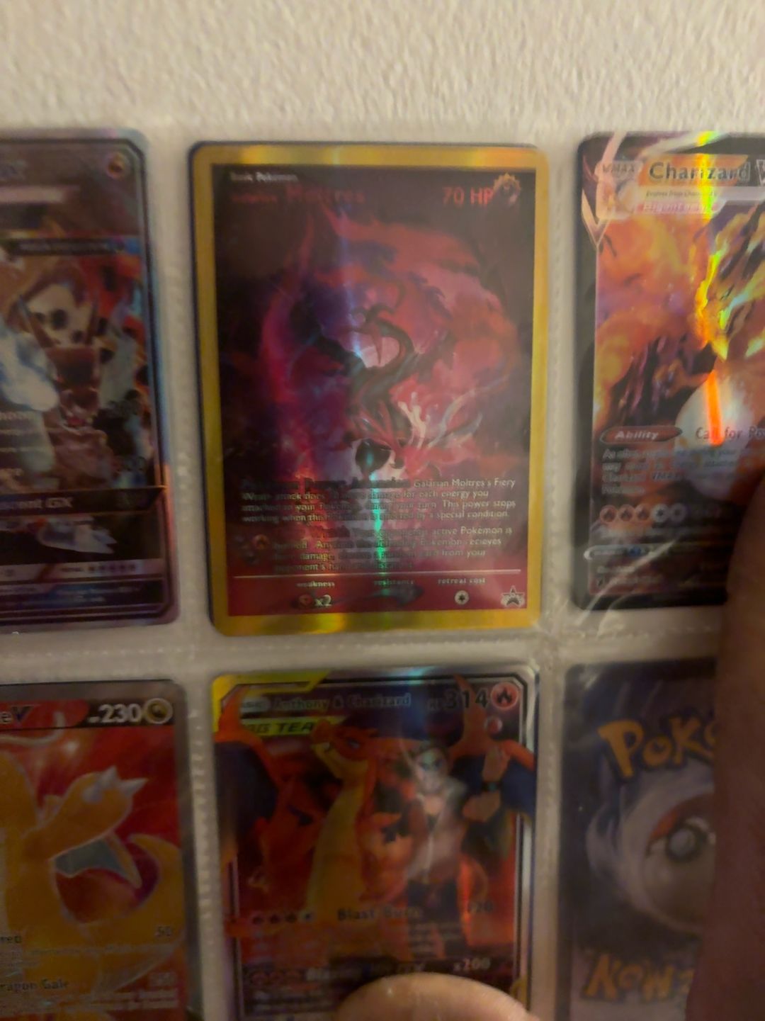 Pokemon Galarian Moltres V Full Art Ultra Rare