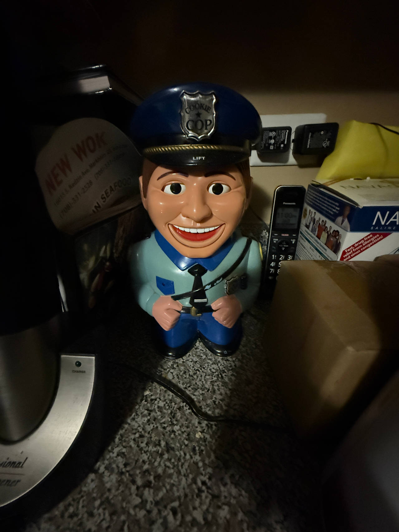 Cop Cookie Jar