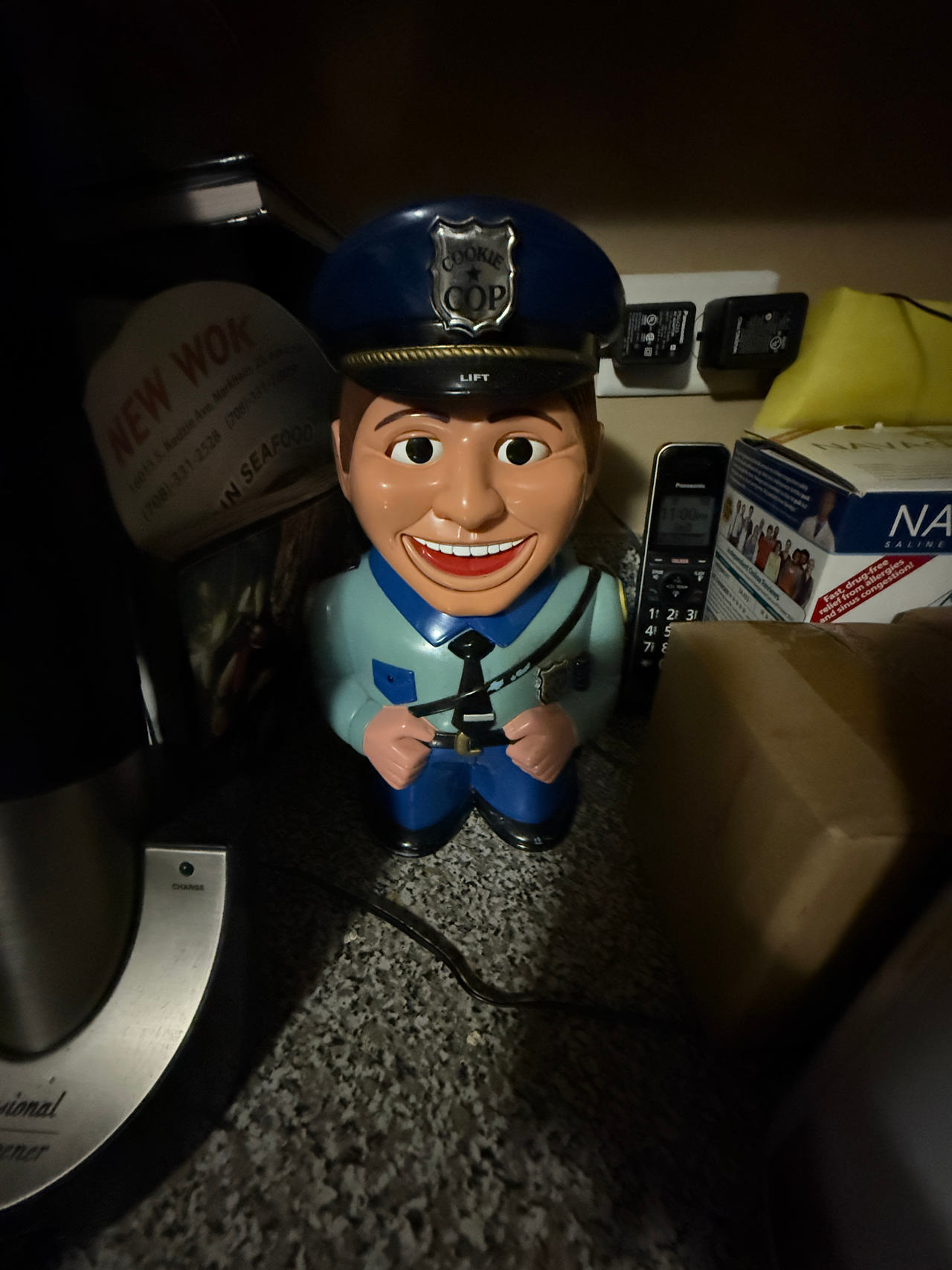 Cop Cookie Jar