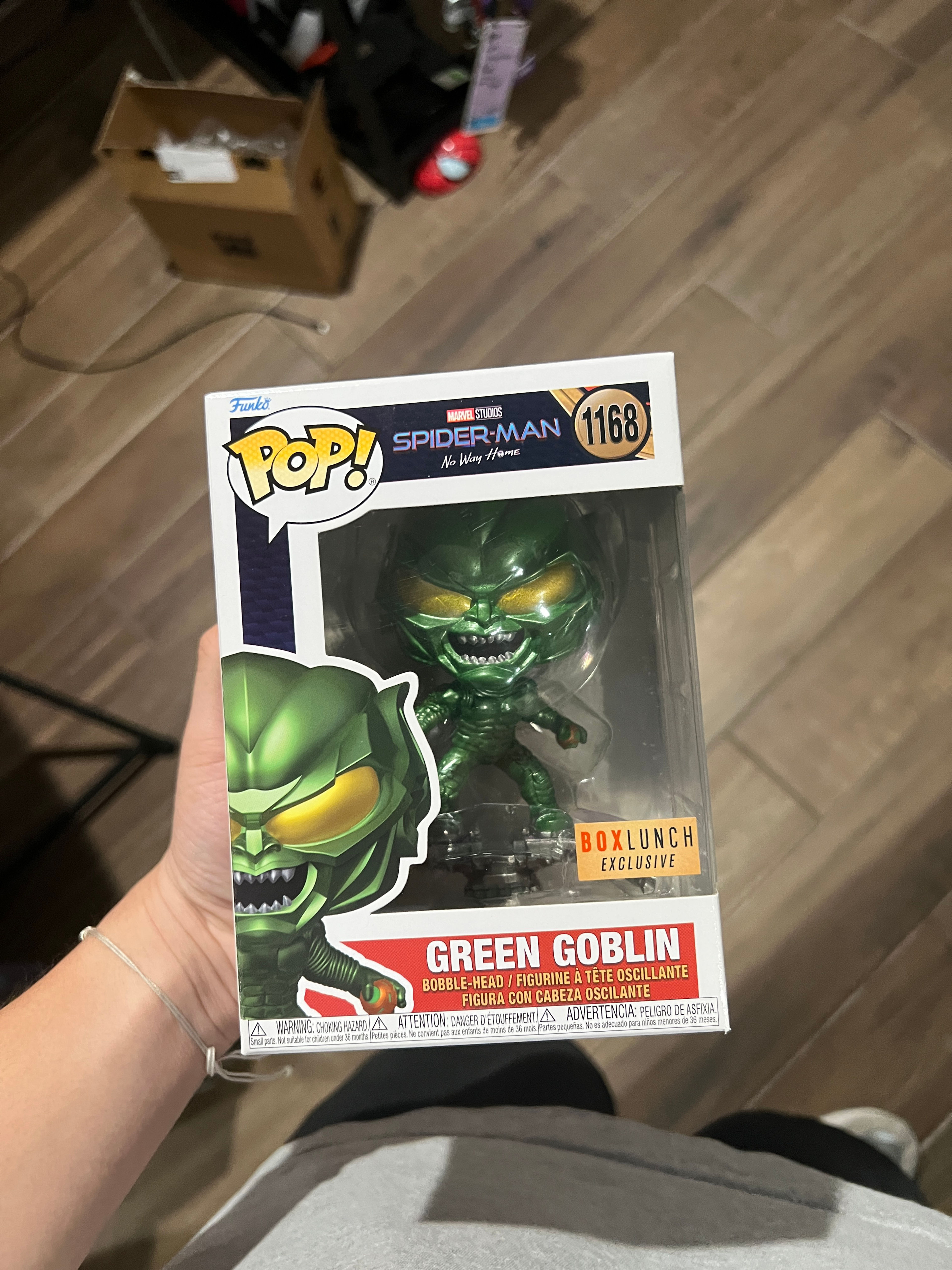 Funko Pop! Marvel: Spider-Man: No Way Home - Green Goblin #1168 BoxLunch Exclusive
