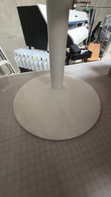 White Round Dining Table - Image 2