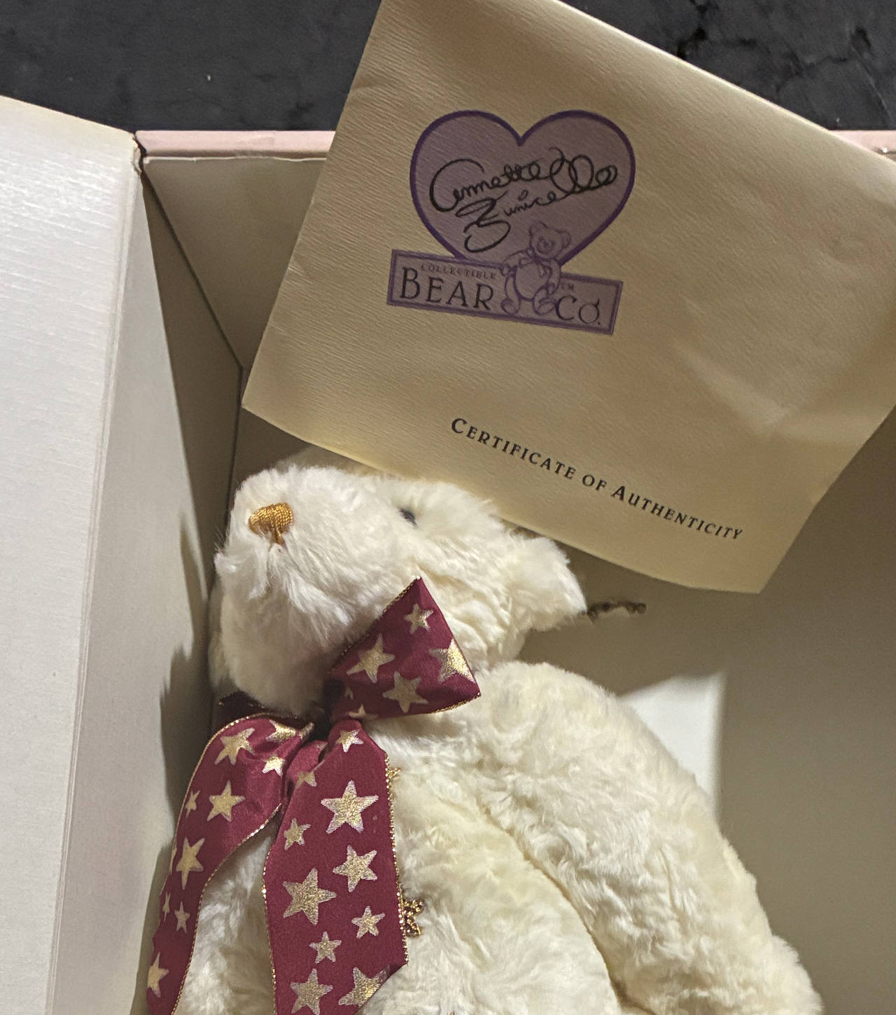 Annette Funicello Collectible Bear Co. Plush Bear