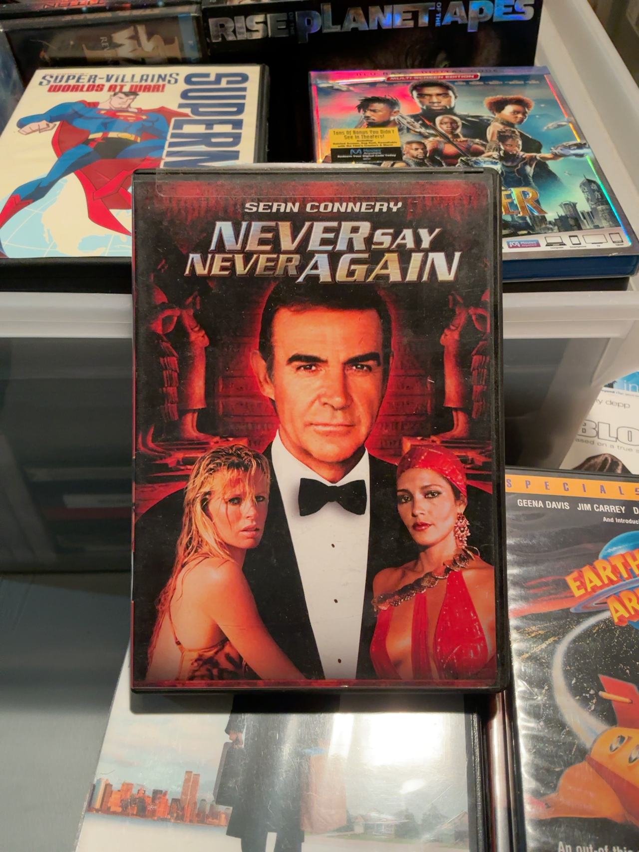 Never Say Never Again DVD