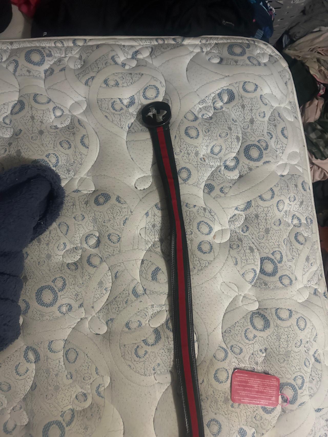 Gucci Web Stripe Belt