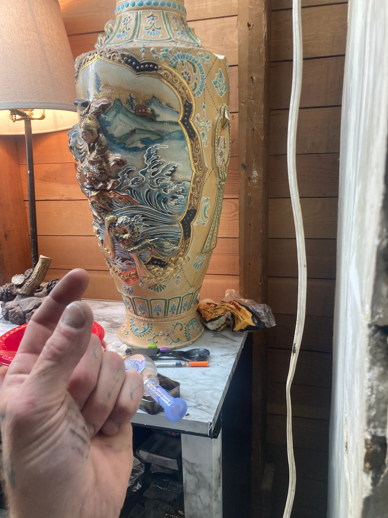 Satsuma Style Vase
