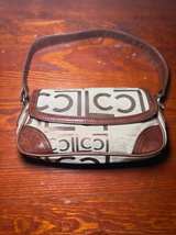 Liz Claiborne Monogram Canvas Shoulder Bag - Image 5