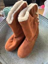 Muks Luks Sunburst Lace Up Suede Boots - Image 6