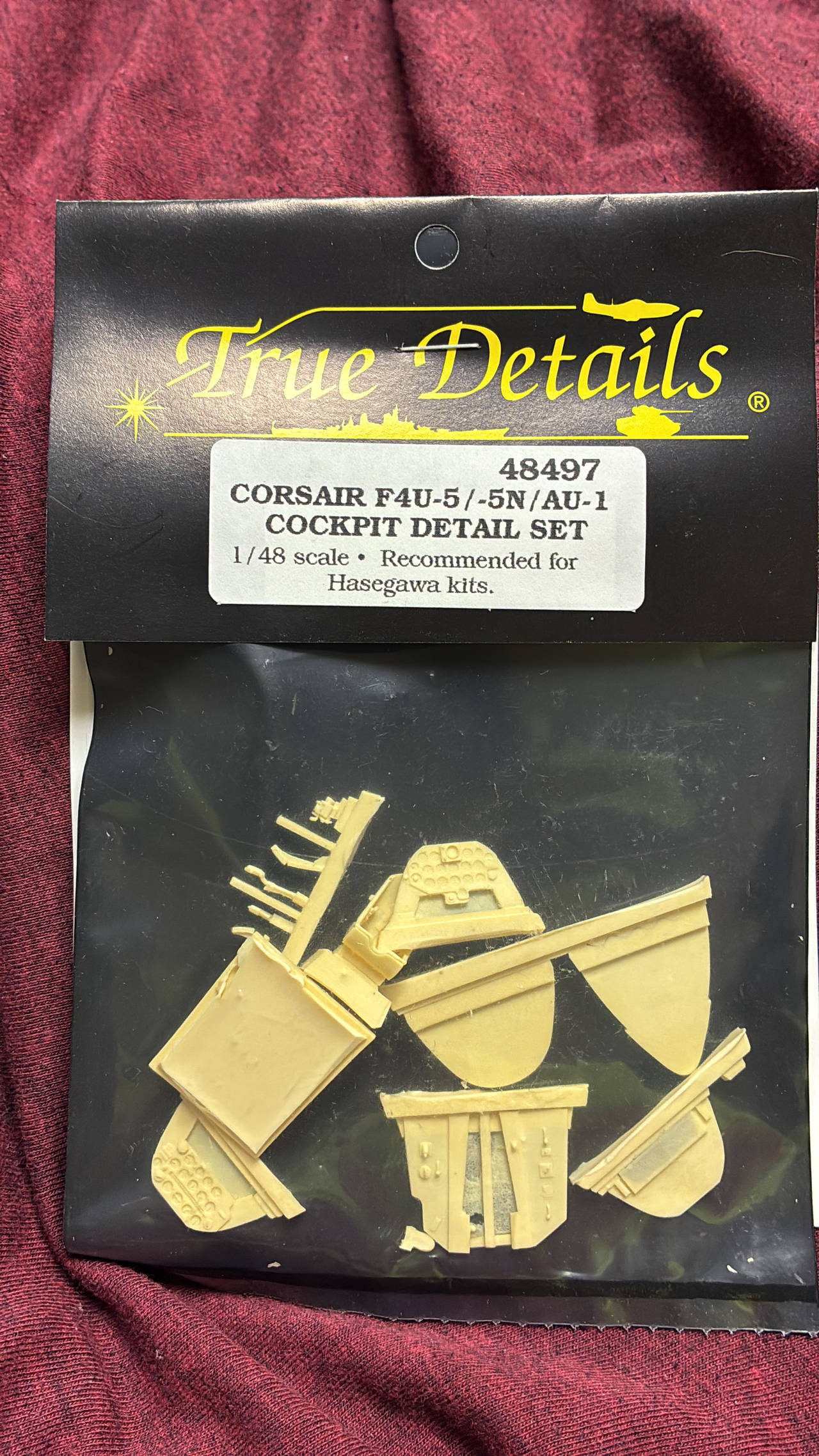 True Details 48497 Corsair F4U-5/-5N/AU-1 Cockpit Detail Set 1/48