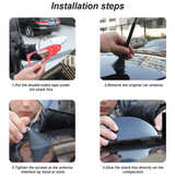 Shark Fin Antenna Cover for Car, Automotive Top Roof Aerials AM/FM Radio Signal  - Image 5