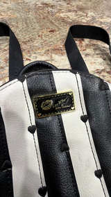 Betsey Johnson Mini Backpack Red/White/Black - Image 2
