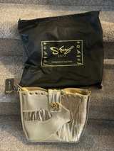 Sharif 1827 Metallic Leather Bucket Bag - Image 4