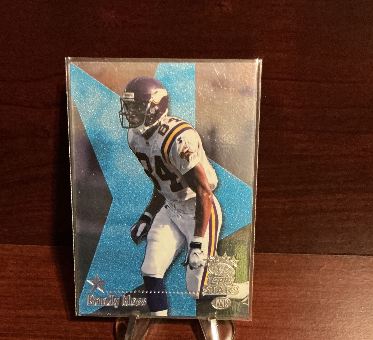 1999 Topps Stars Randy Moss Blue Star Parallel #44