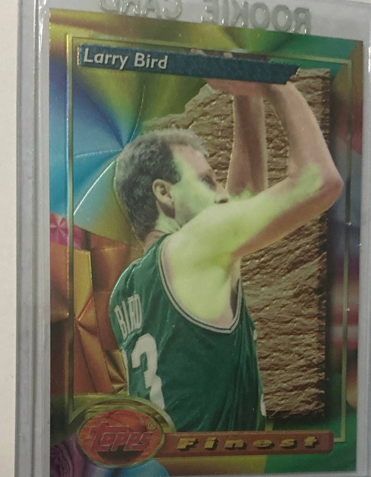 1993-94 Topps Finest Larry Bird #1 Refractor
