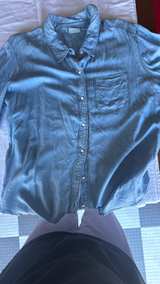Eileen Fisher Tencel Lyocell Button Down Shirt - Image 4