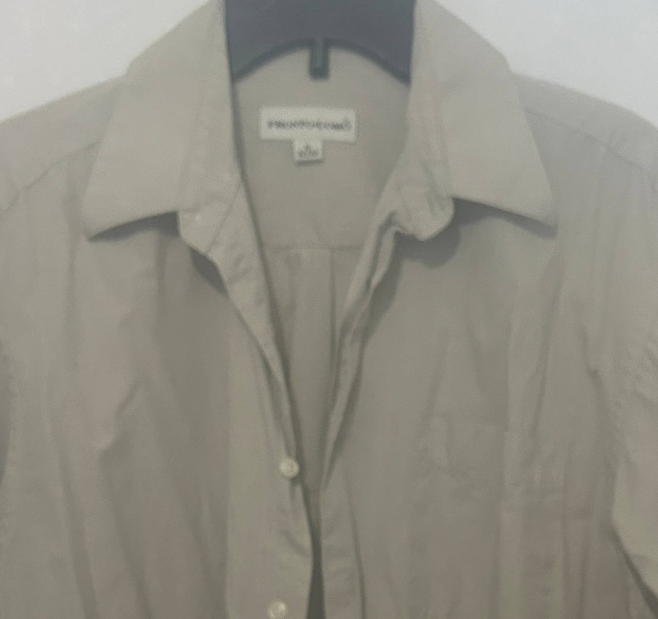 Structure Men's Tan Button Down Shirt