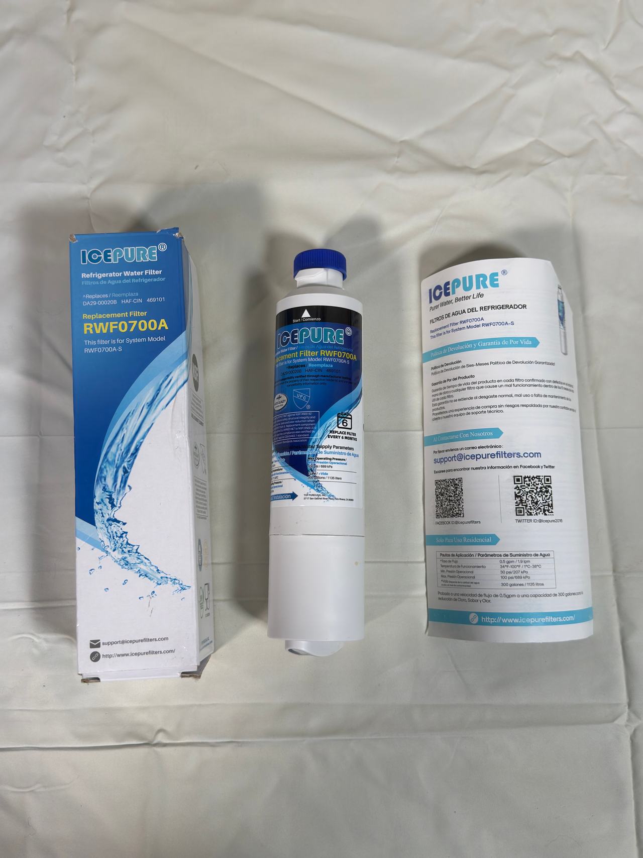 ICEPURE RWF0700A Refrigerator Water Filter