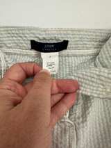 J Crew stretch and cotton Seersucker Skirt size 4 - Image 3
