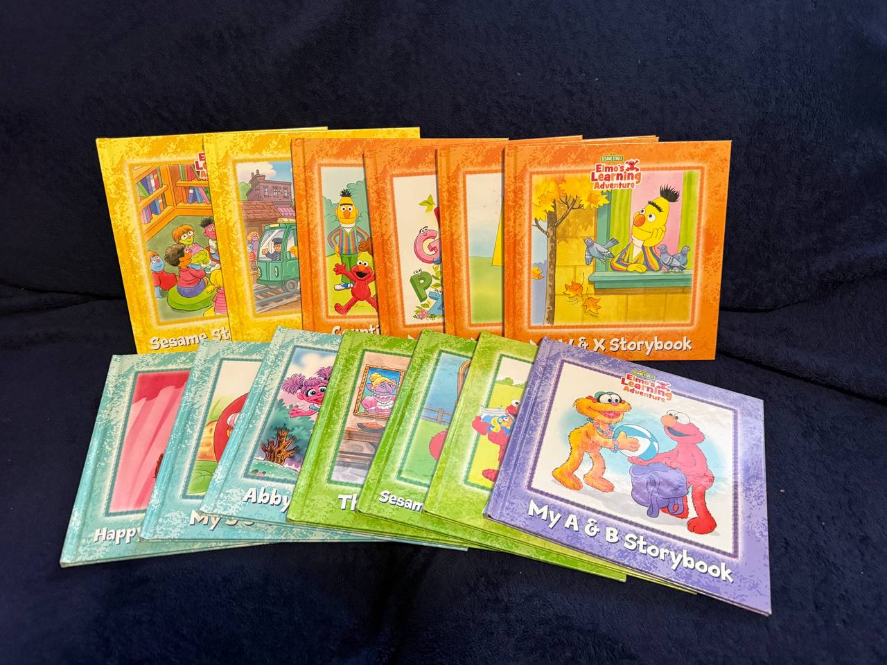 Sesame Street Elmo's Learning Adventure Books