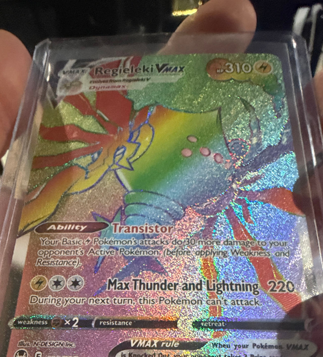 Regieleki VMAX - Silver Tempest 198/195