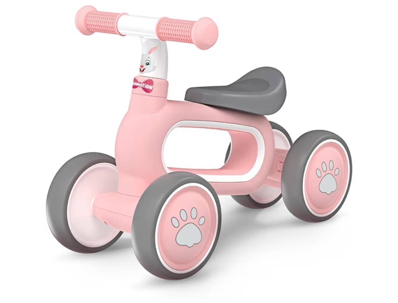 DRAMATION Baby Balance Bike for 1 Year Old Girls Gifts, 10-12 Months No Pedal