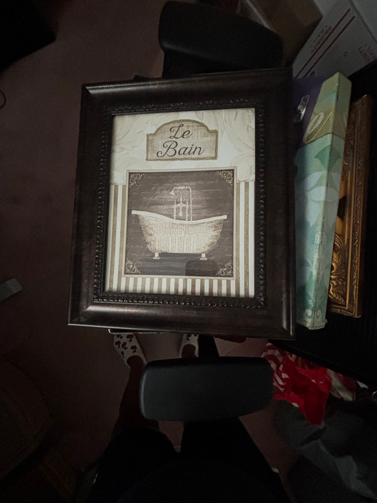 Framed Bathroom Wall Art