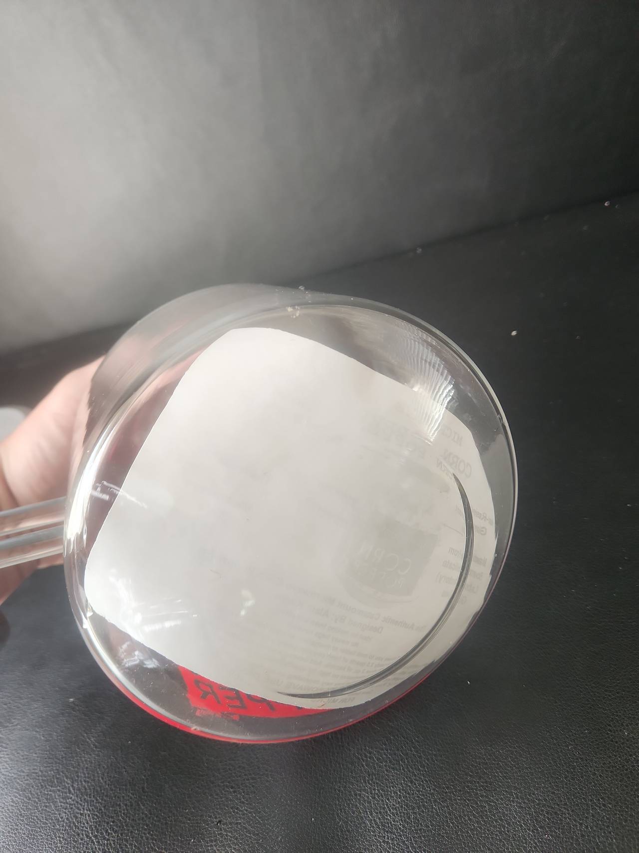 Catamount Glass Microwave Corn Popper