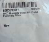 2 Pack Minnesota Vikings NFL Bed Pillow - Image 1