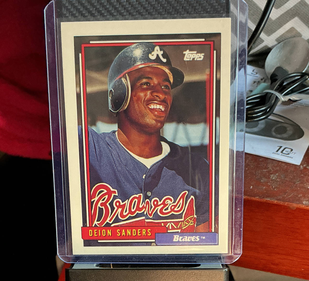 1992 Topps Deion Sanders #105 Baseball Card