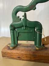 Antique Cast Iron Tobacco Plug Cutter - Image 4