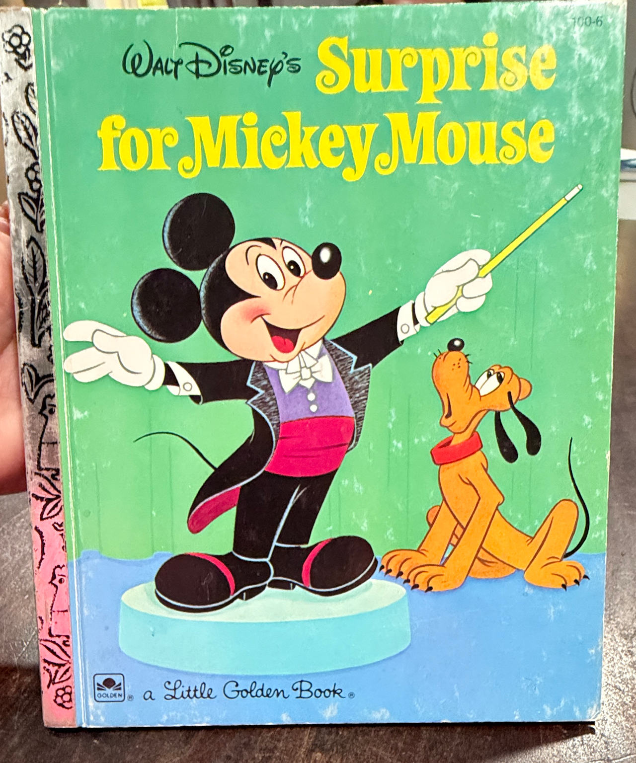 Walt Disney's Surprise for Mickey Mouse Little Golden Book 1972 VGC