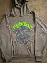 Spyder Web Hoodie Slate Grey - Image 3