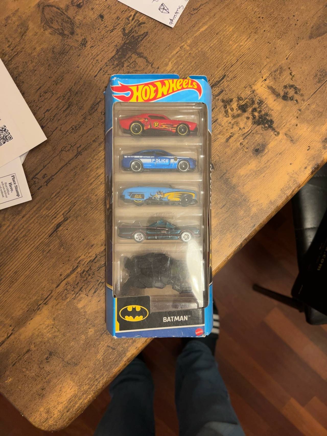 Hot Wheels Batman 5-Pack Die-Cast Car Set
