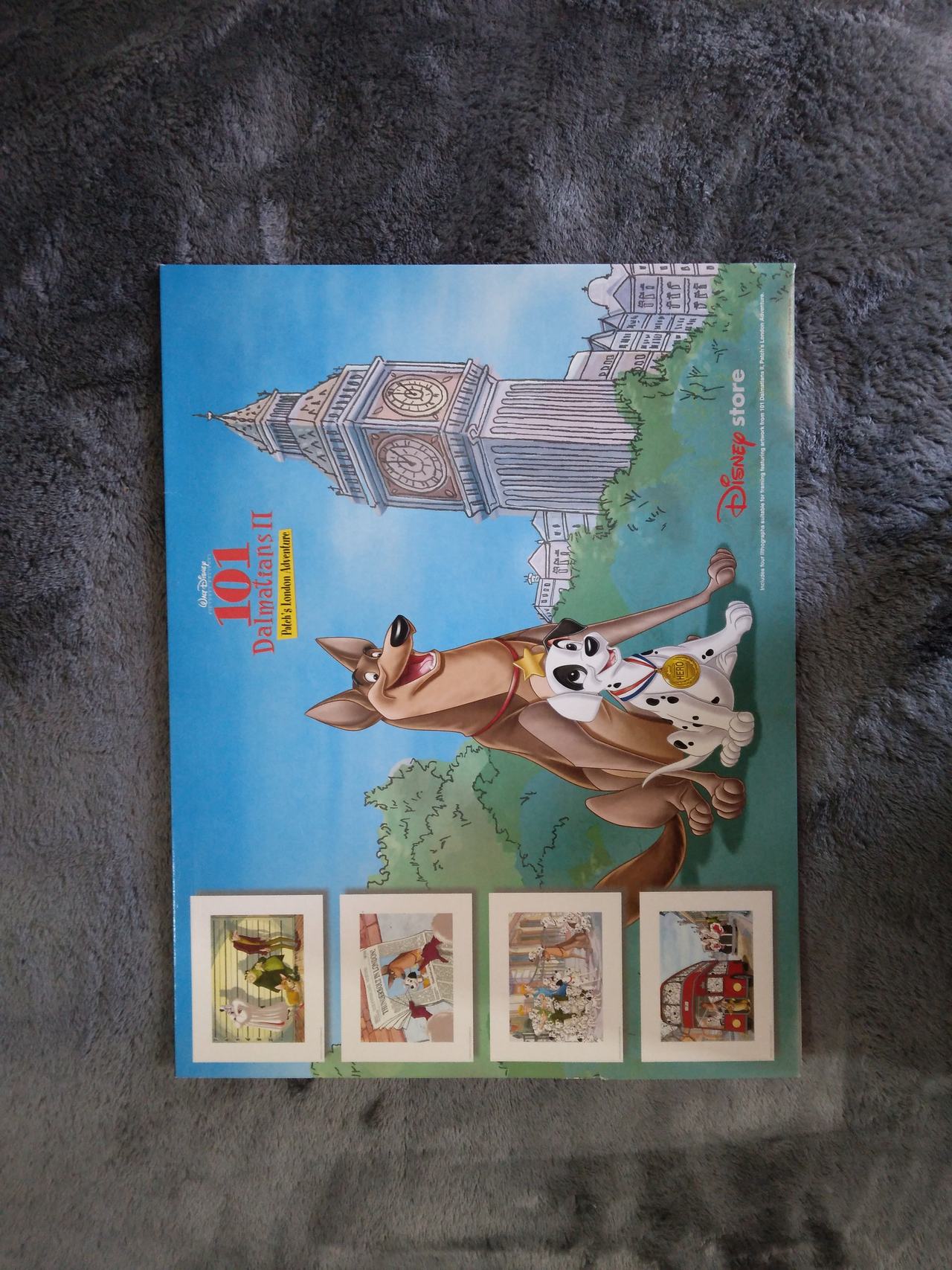 Disney 101 Dalmatians Exclusive Commemorative Lithograph Set