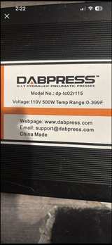 Dabpress 6 Ton Rosin Press - Image 2
