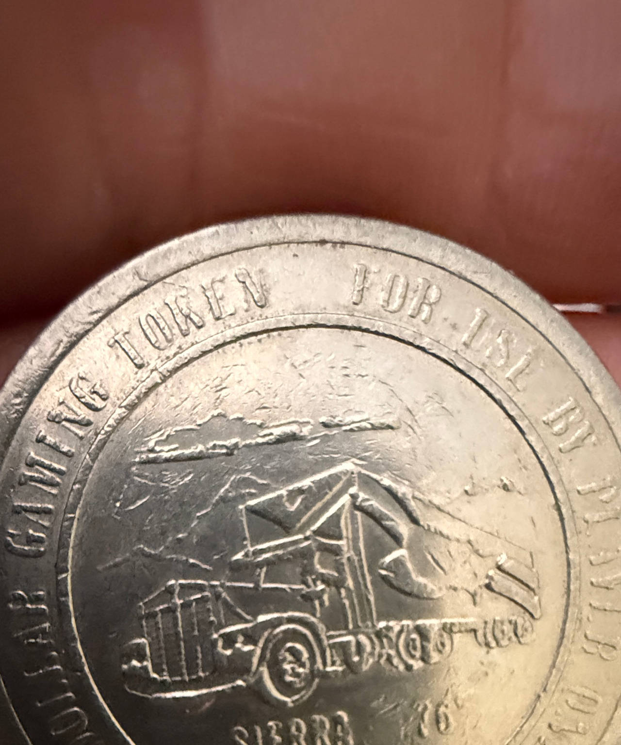 Sierra Sid's 76 Casino One Dollar Gaming Token