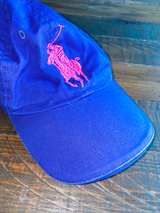 Ralph Lauren Polo Big Pony Baseball Cap Blue - Image 2