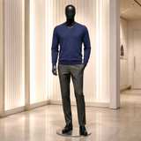 Banana Republic Silk Cashmere Cotton V-Neck Sweater sz Medium - Image 3