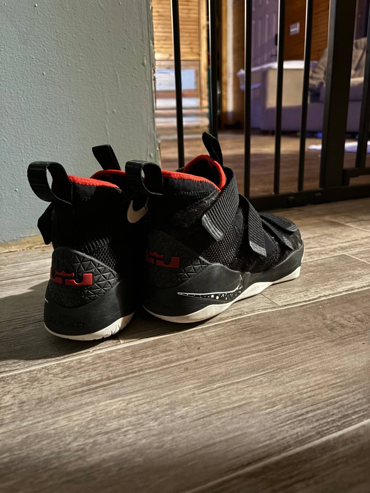 Nike LeBron Soldier 11 Black Red White