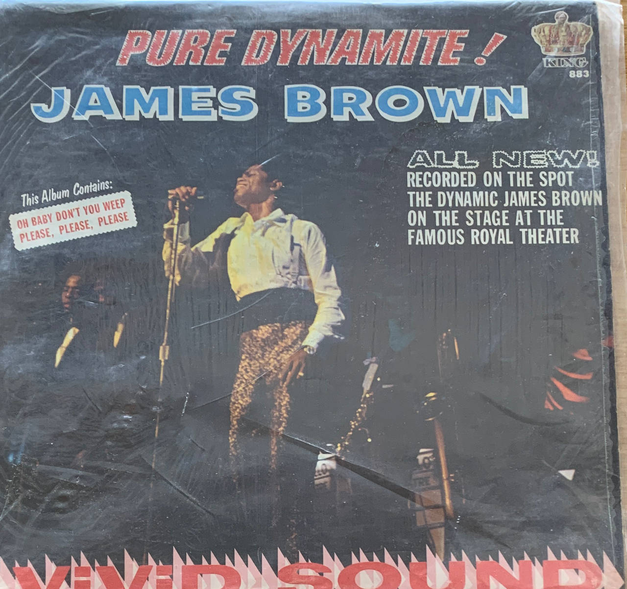 James Brown - Pure Dynamite! Live at the Royal Theater Vinyl LP