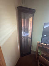 Corner Curio Cabinet lighted - Image 1