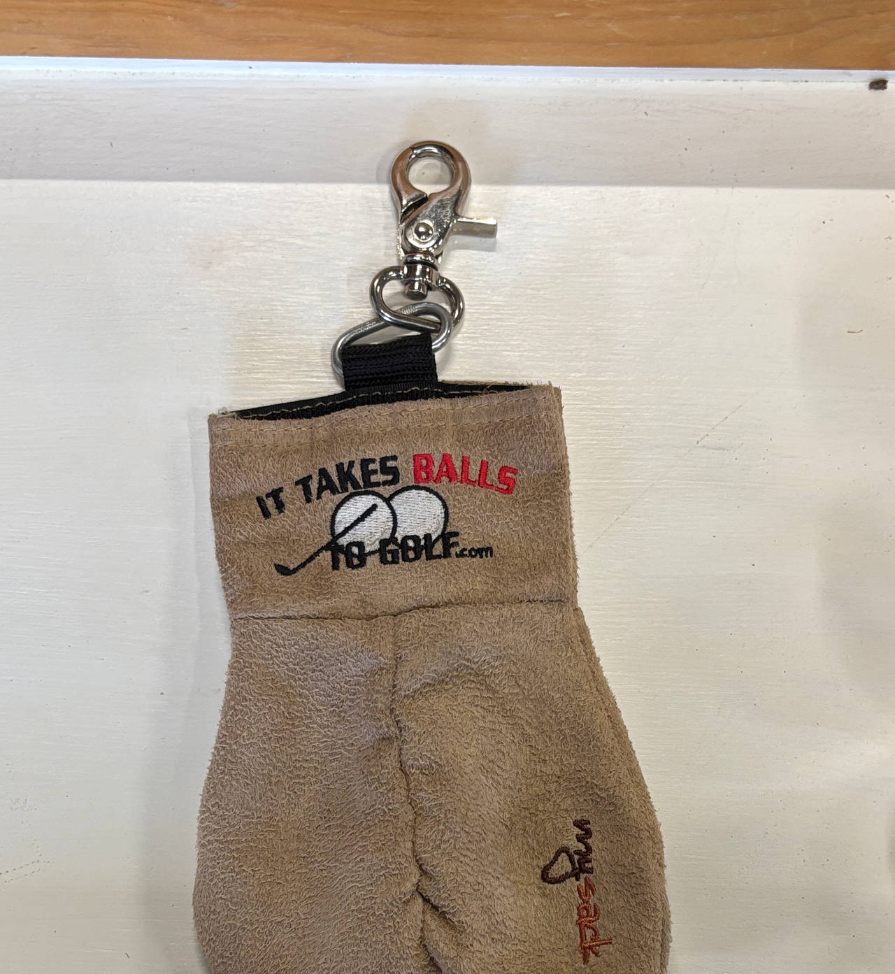 MySack It Takes Balls To Golf Ball Holder