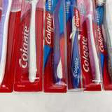 Colgate Wave Comfort Fit Gum Toothbrush Lot of 6 Soft Compact Promo Purple Pink - Image 5