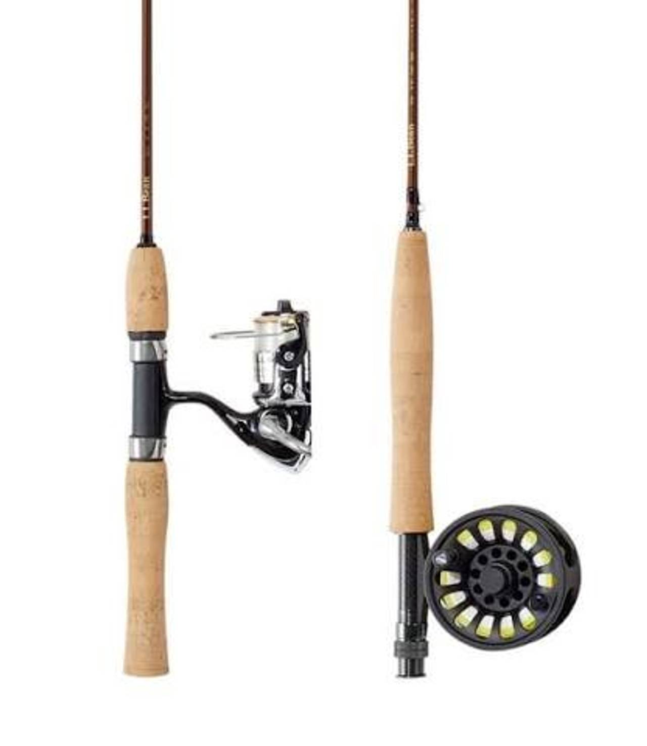 L.L.Bean Spin/Fly Fishing Rod and Reel Combo