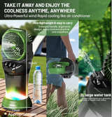 Portable Misting Fan with Remote & 30000mAh Rechargeable Misting Fans Outside - Image 5