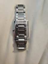 Bulova Men's Stainless Steel Rectangular Watch - Image 3